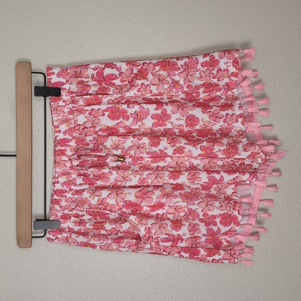 Simply Southern Sarasota Floral Pull On Shorts